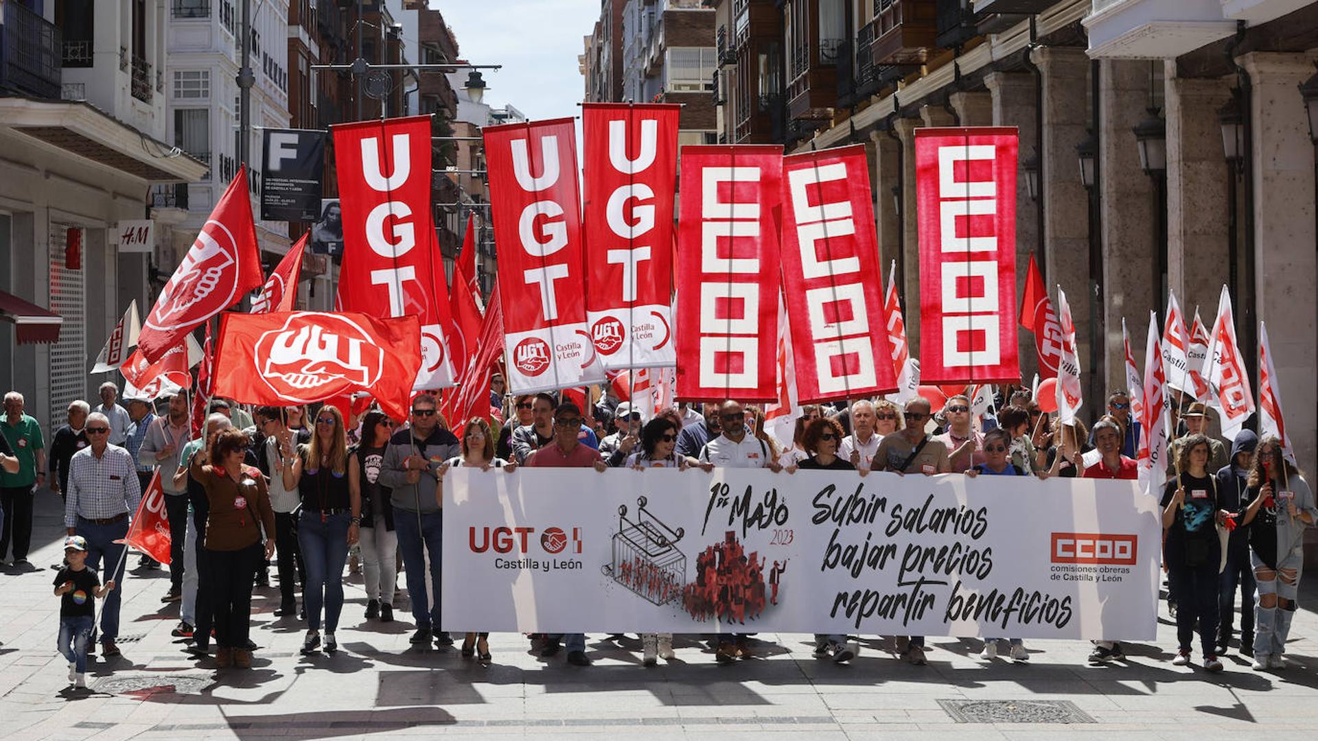 Palencia Un Primero De Mayo Contra Los Empresarios Y La Derecha El